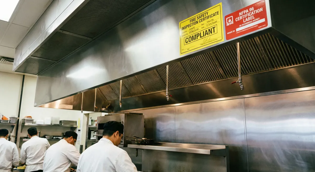 Fairfax Kitchen Exhaust Inspection & NFPA 96 Checkup Support